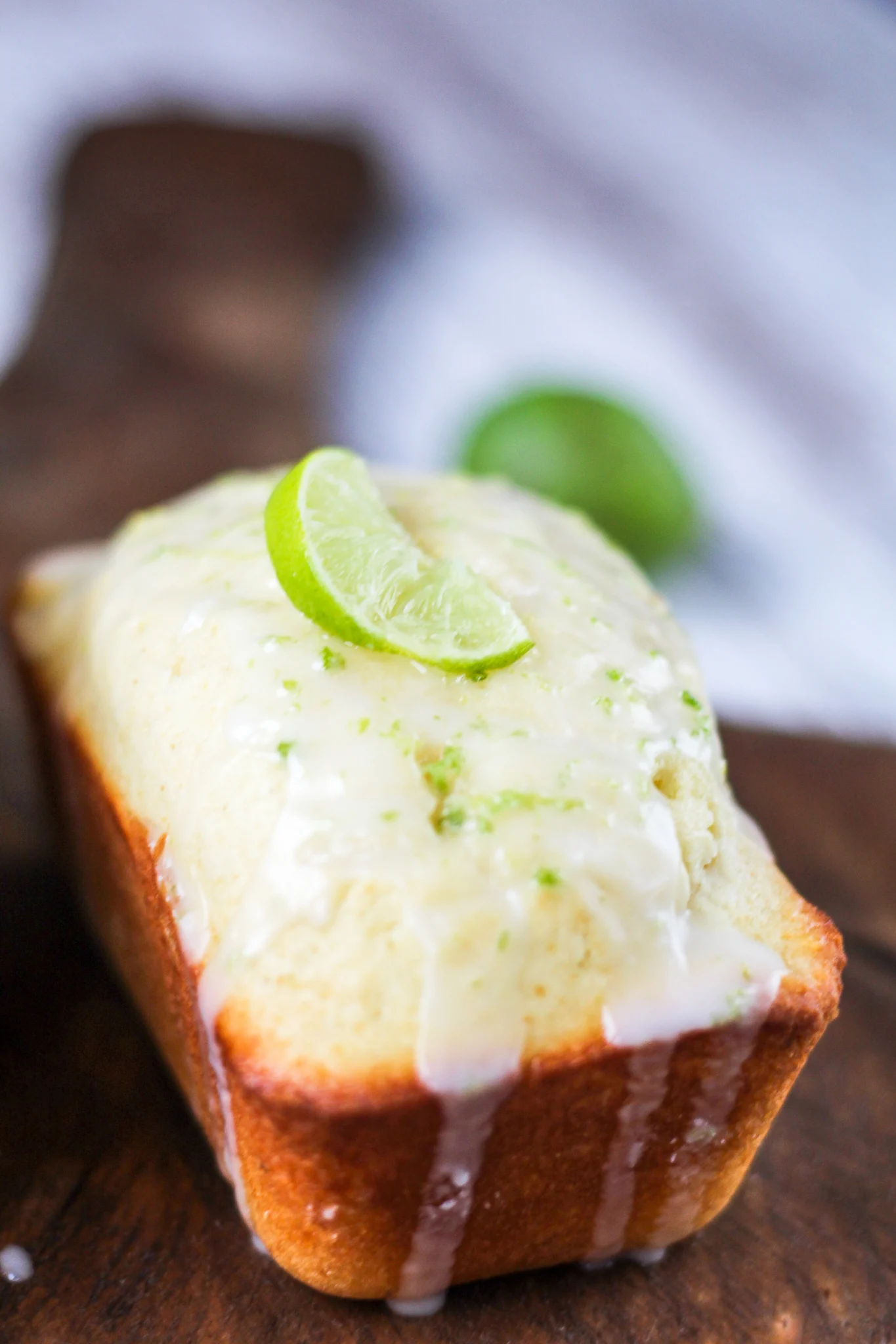 Key Lime Mini Loaf Cakes - Jen Around the World