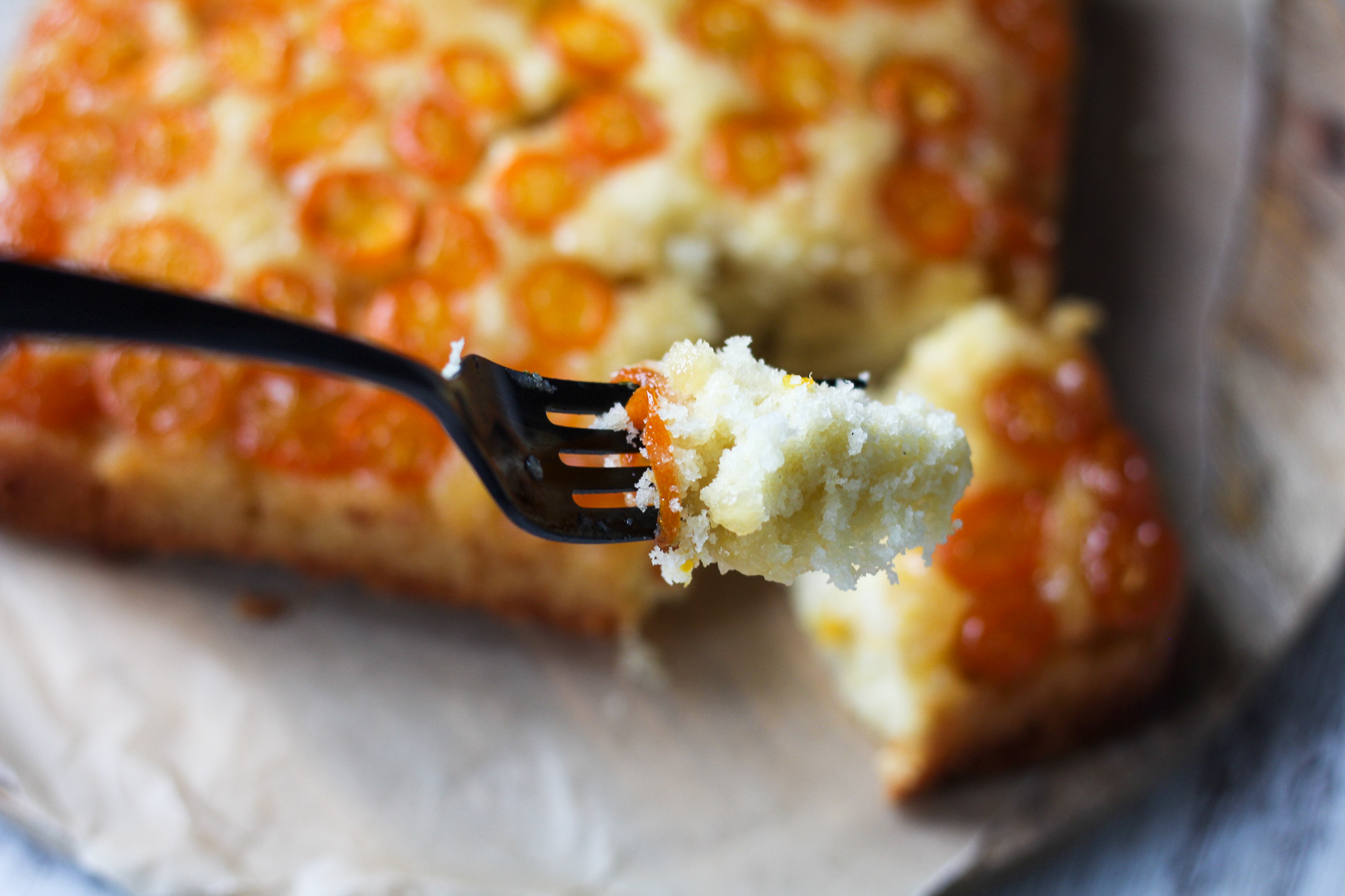 Kumquat Upside Down Cake - Jen Around the World