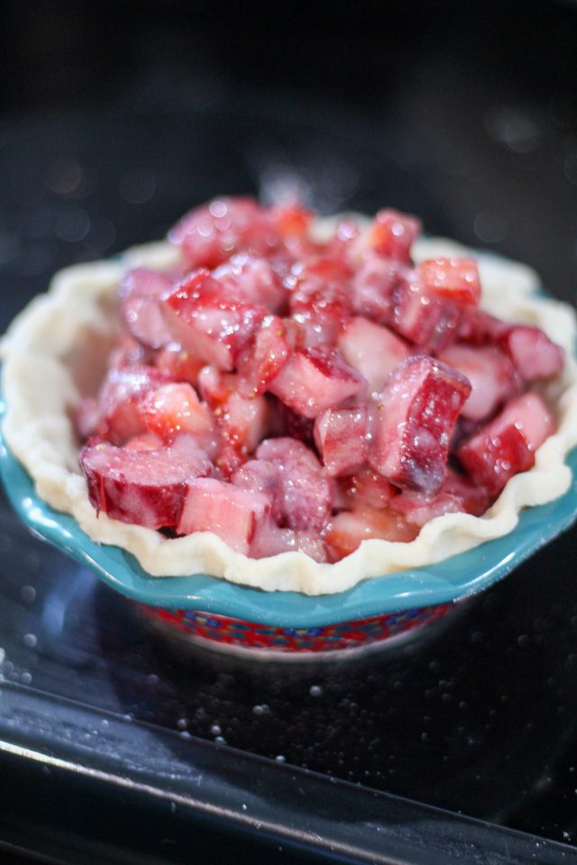 Mini Strawberry Rhubarb Pies Jen Around the World