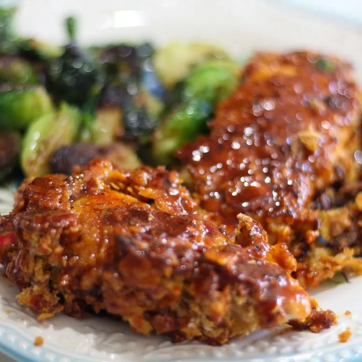 Sweet and Spicy Oven Fried Chicken