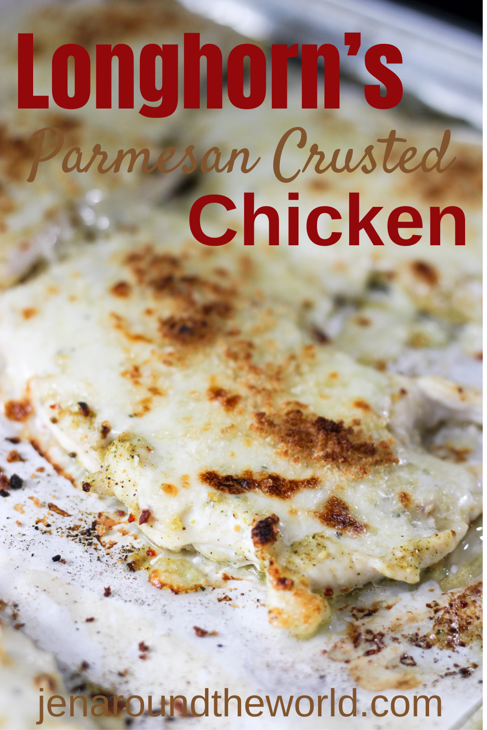 longhorn's parmesan crusted chicken