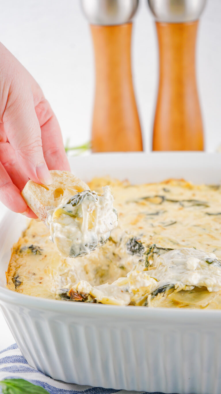 Hot Spinach and Artichoke Dip