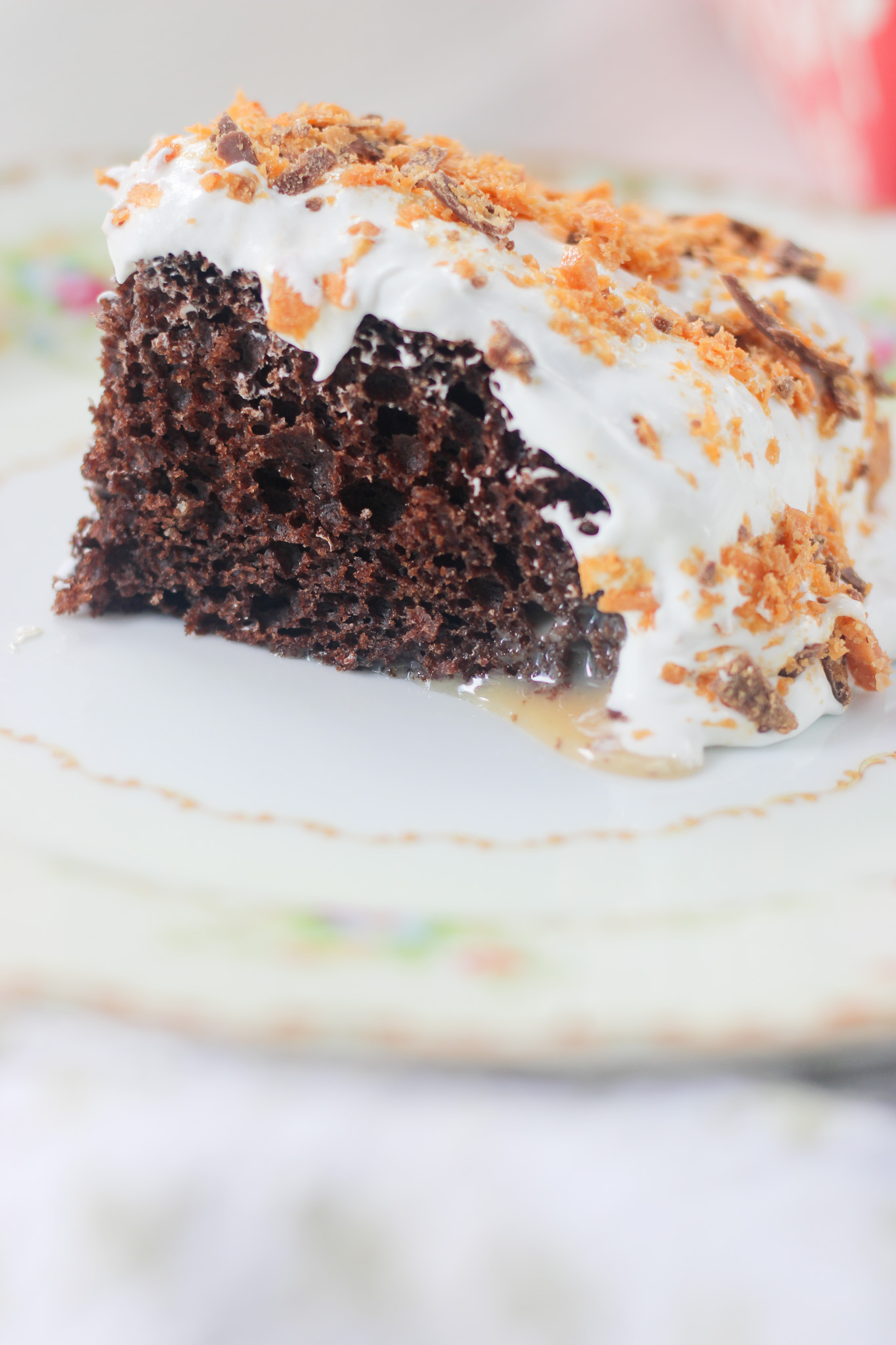 easy butterfinger cake