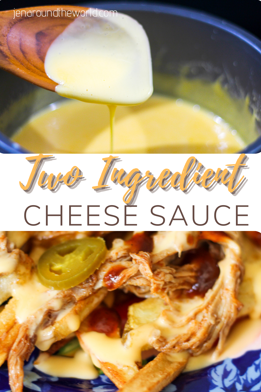 American cheese sauce - Only 2 simple ingredients