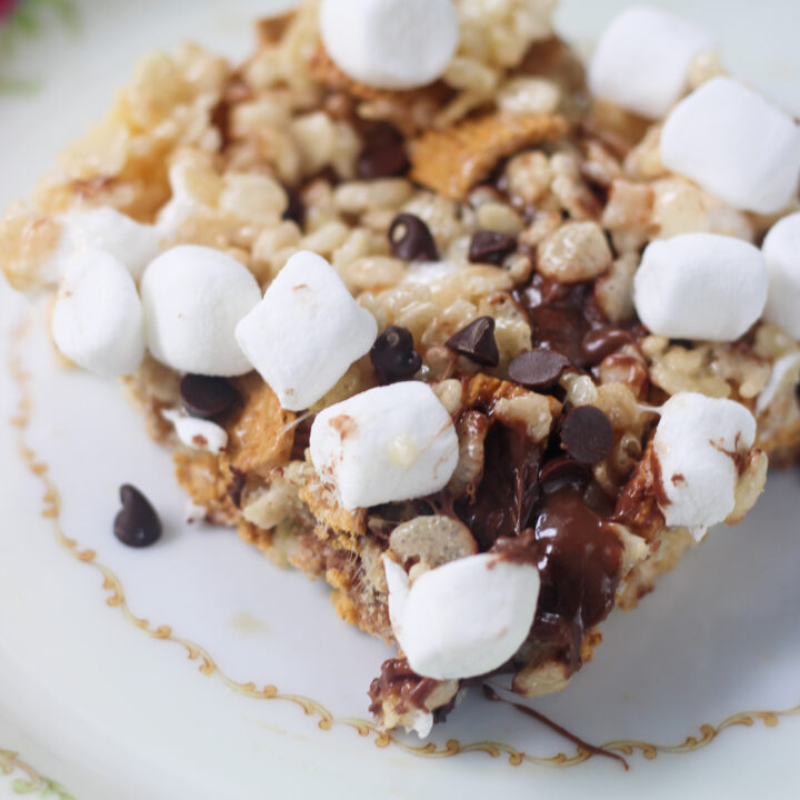 S'mores Rice Krispie Treats