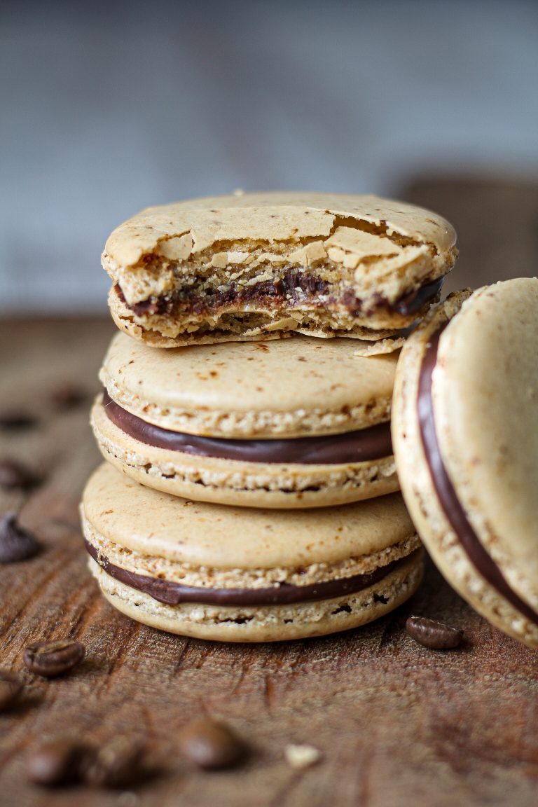 Coffee Flavored Macarons