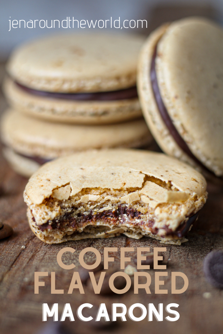Coffee Flavored Macarons Jen Around the World
