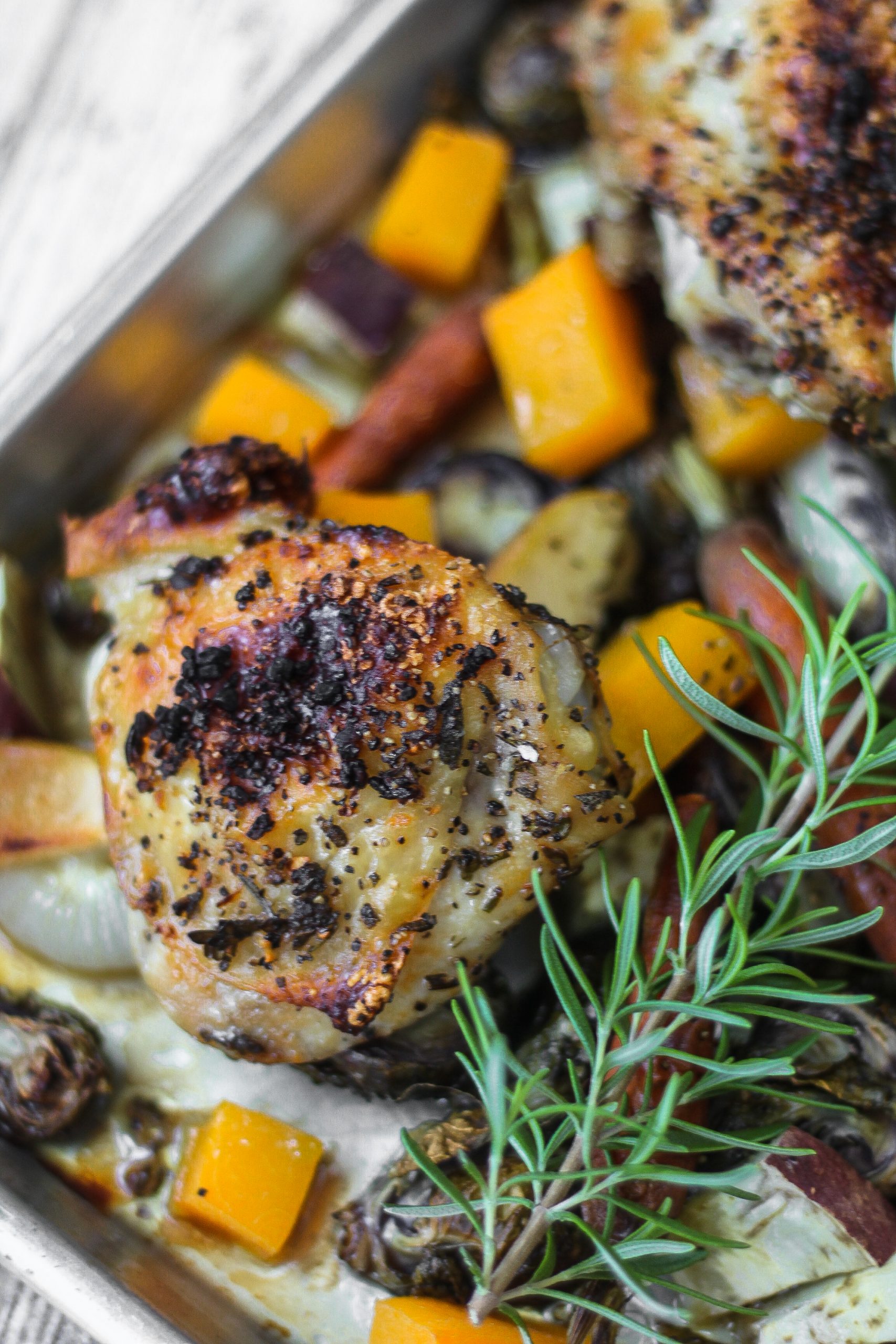 Autumn Chicken Sheet Pan Dinner - Jen Around the World