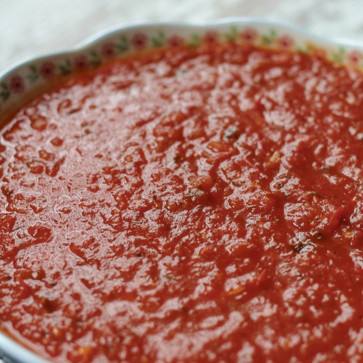 Homemade Spaghetti Sauce with Fresh Tomatoes