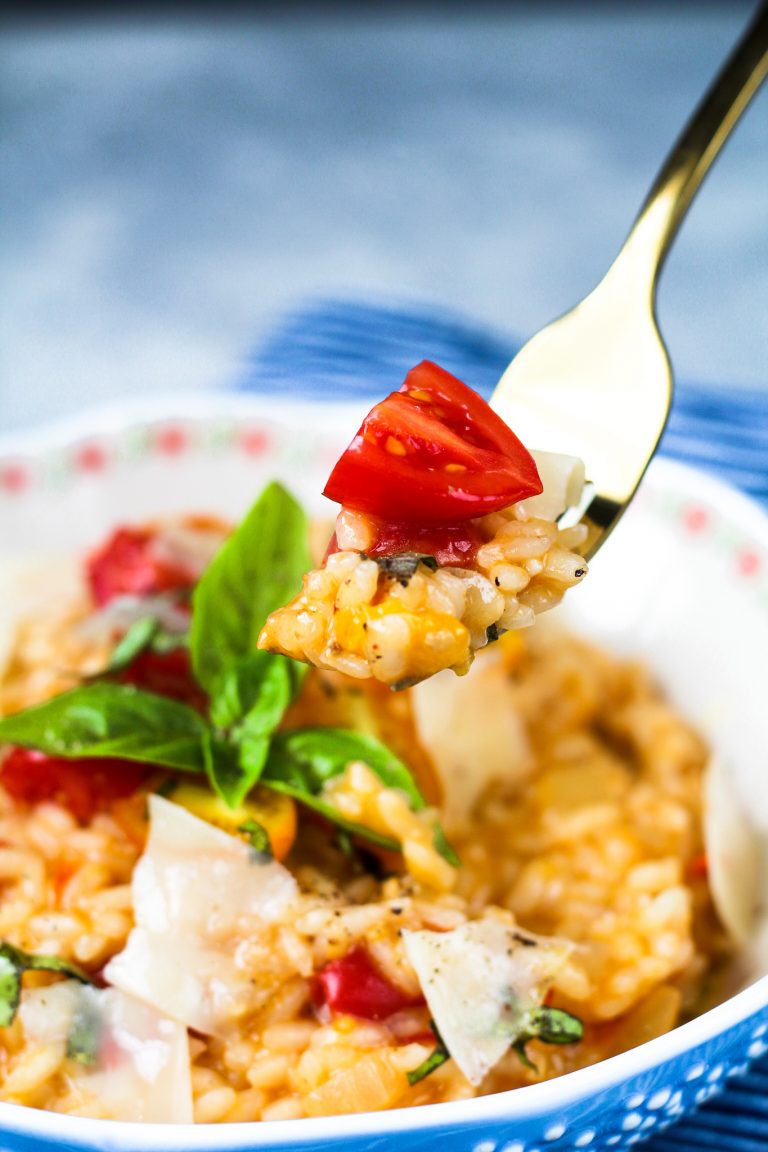 Tomato Basil Risotto