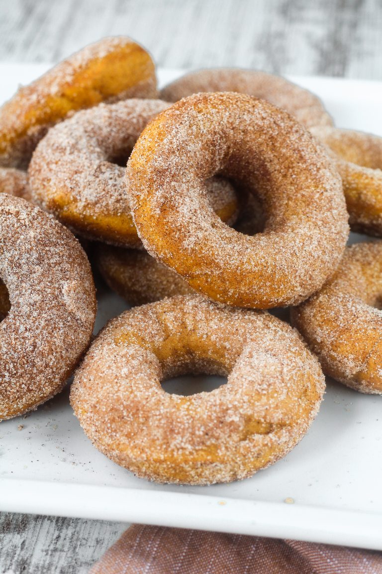 Pumpkin Spiced Baked Donuts