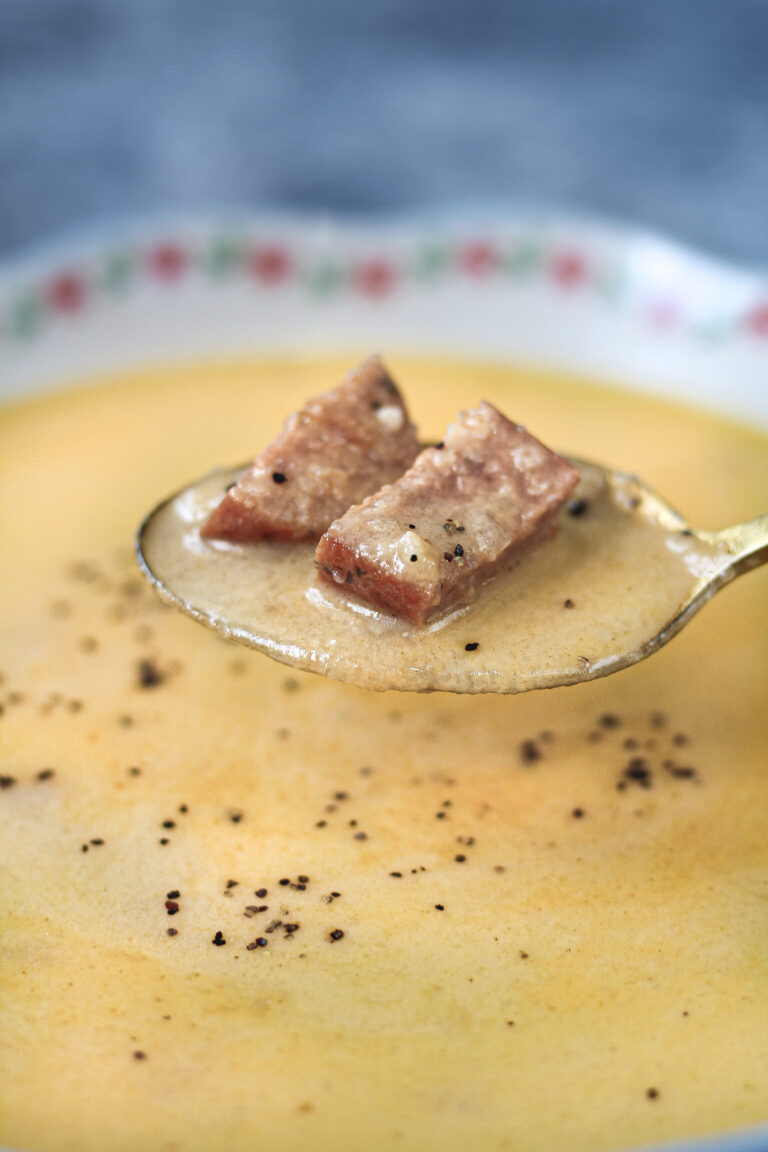 Cheddar Apple Chicken Soup
