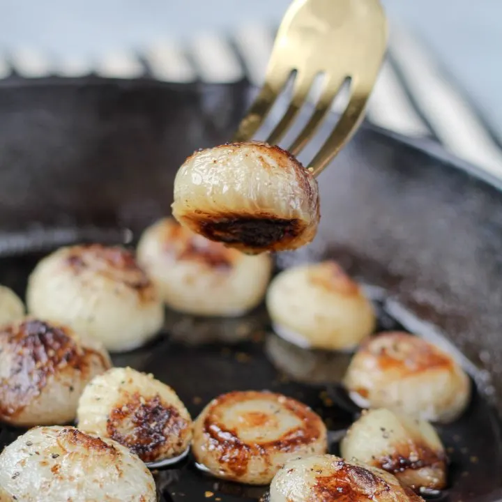 Easy Roasted Cipollini Onions