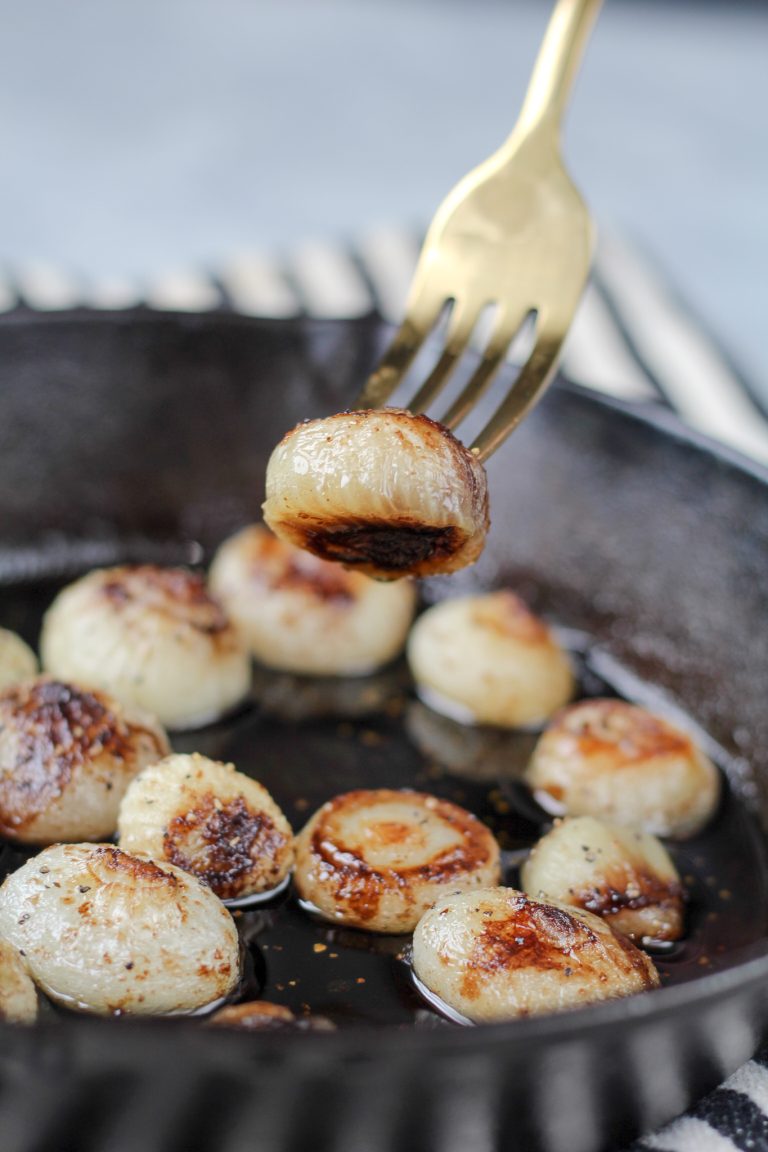 Easy Roasted Cipollini Onions