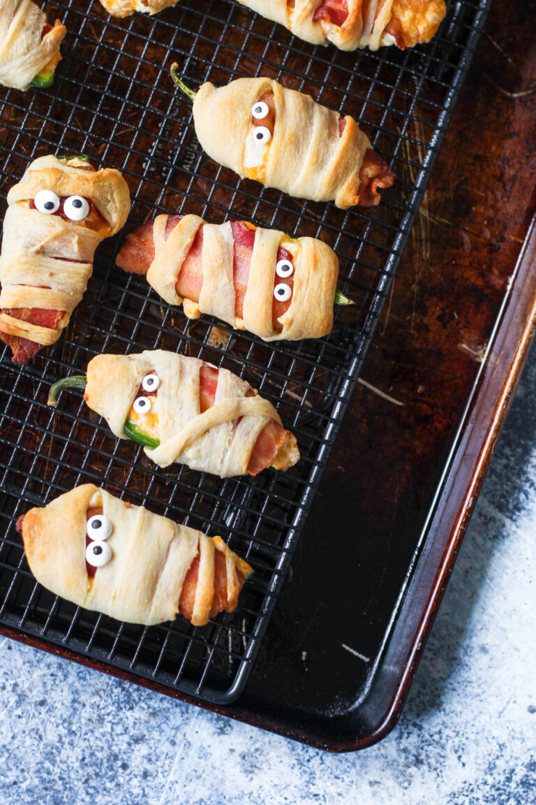 Mummy Jalapeno Poppers