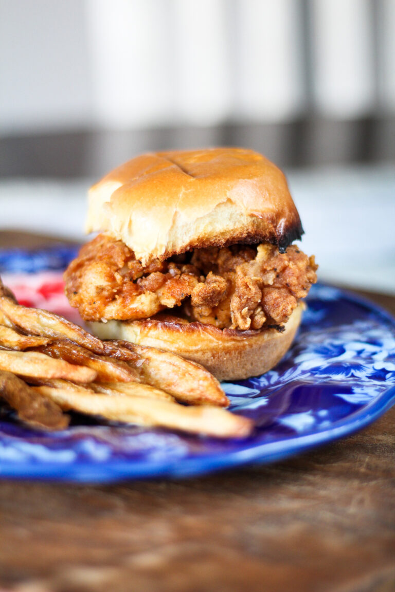 Spicy Buttermilk Fried Chicken Sliders