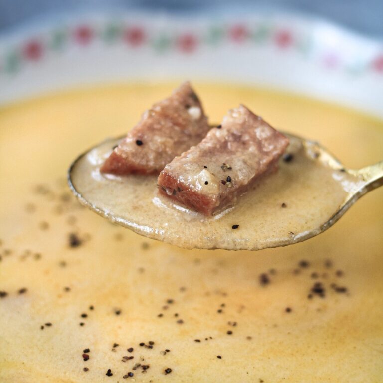 Cheddar Apple Chicken Soup