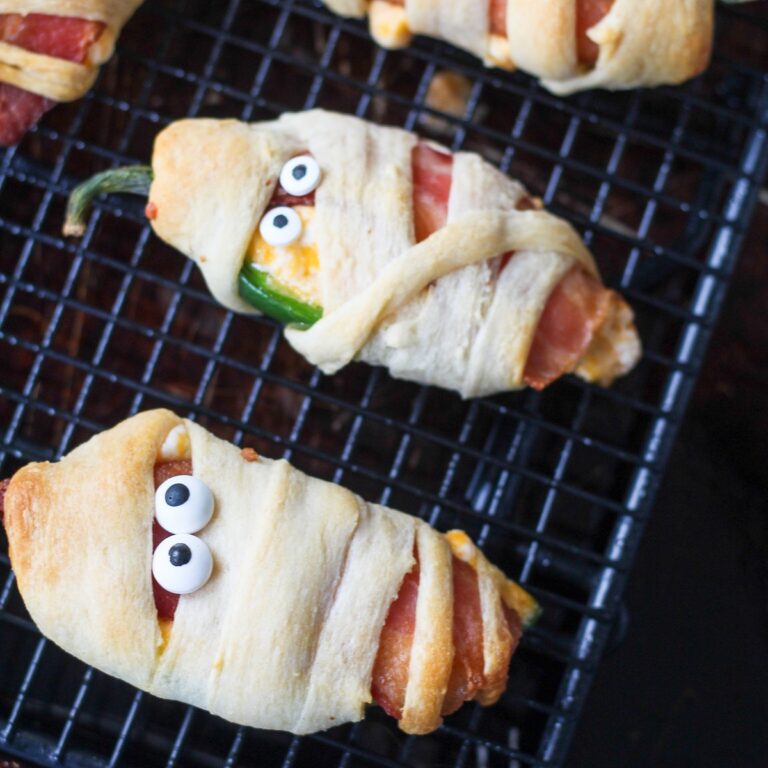 Mummy Jalapeno Poppers