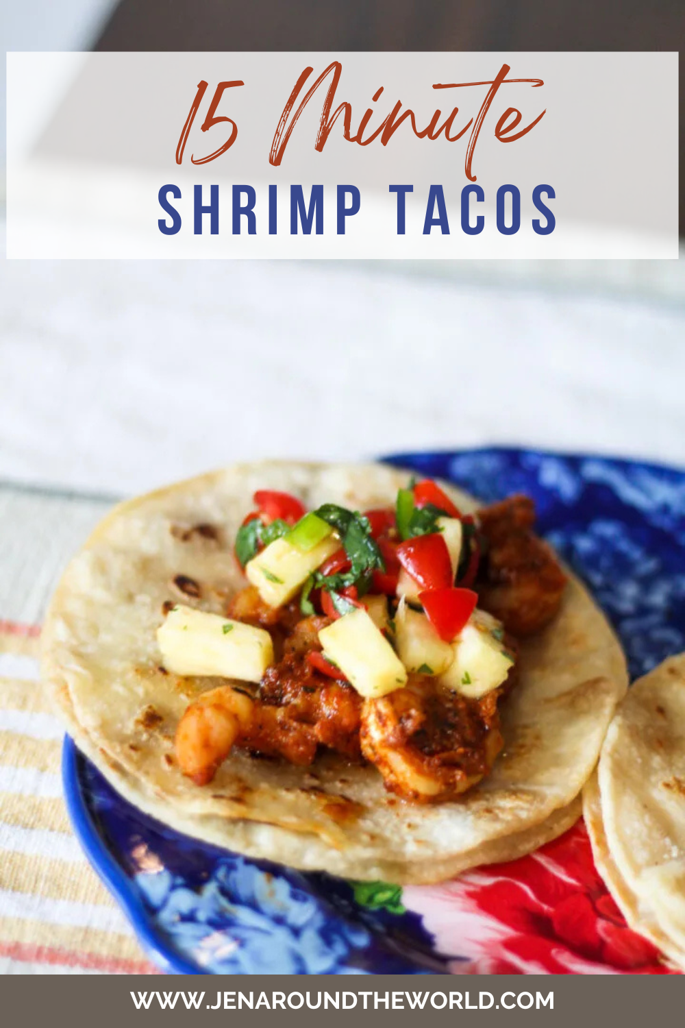 15 minute shrimp tacos
