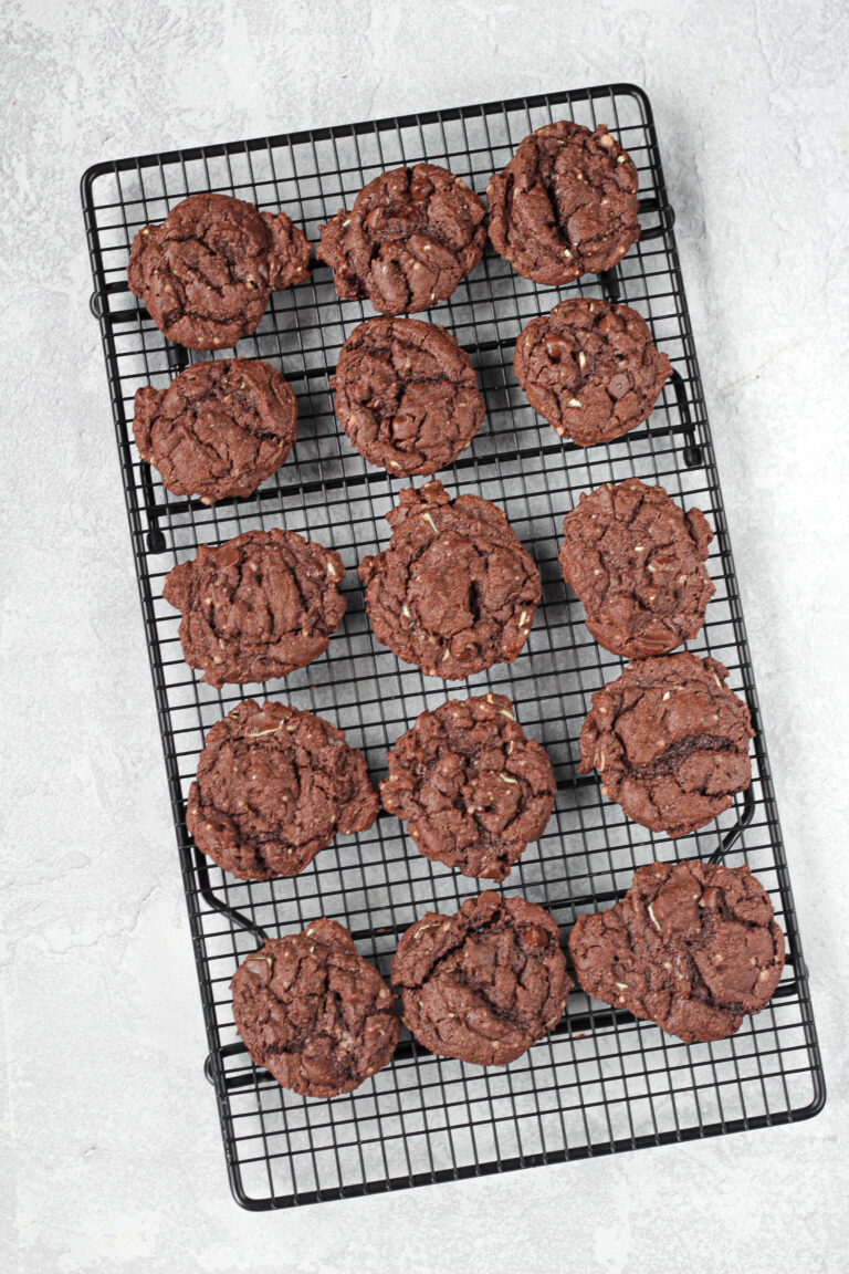 Chocolate Andes Mint Cookies