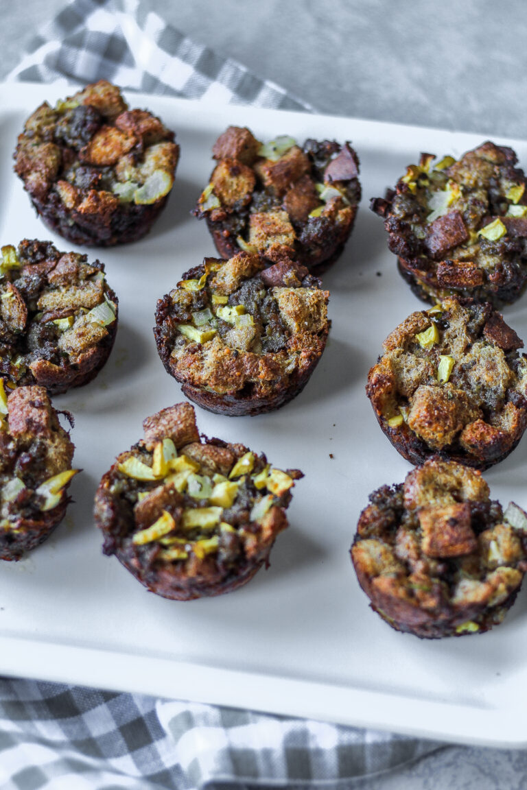 Sausage and Apple Stuffing Muffins