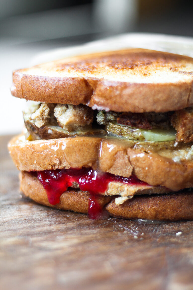 Moist Maker Friends Thanksgiving Leftovers Sandwich