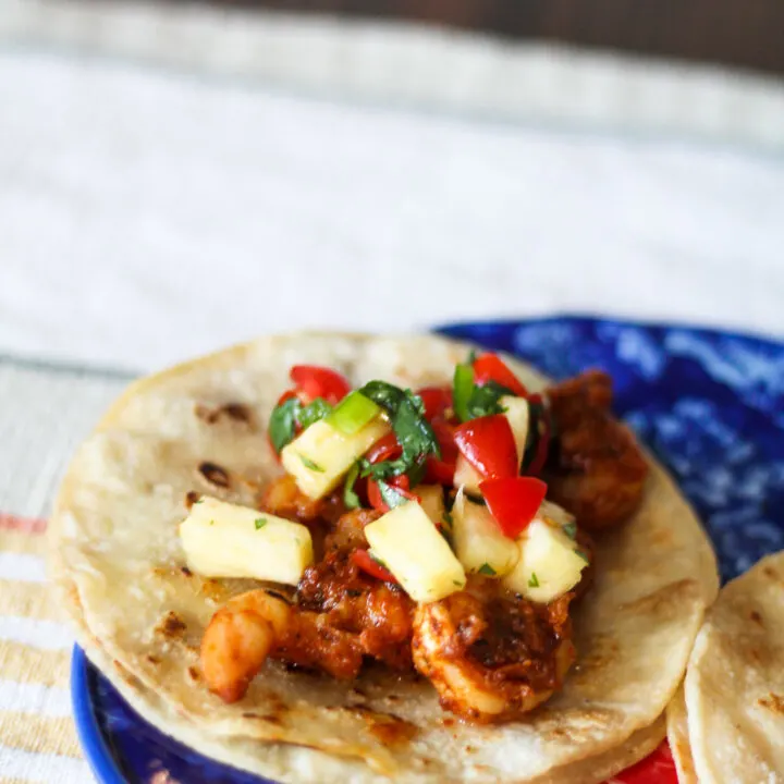 15 Minute Shrimp Tacos 