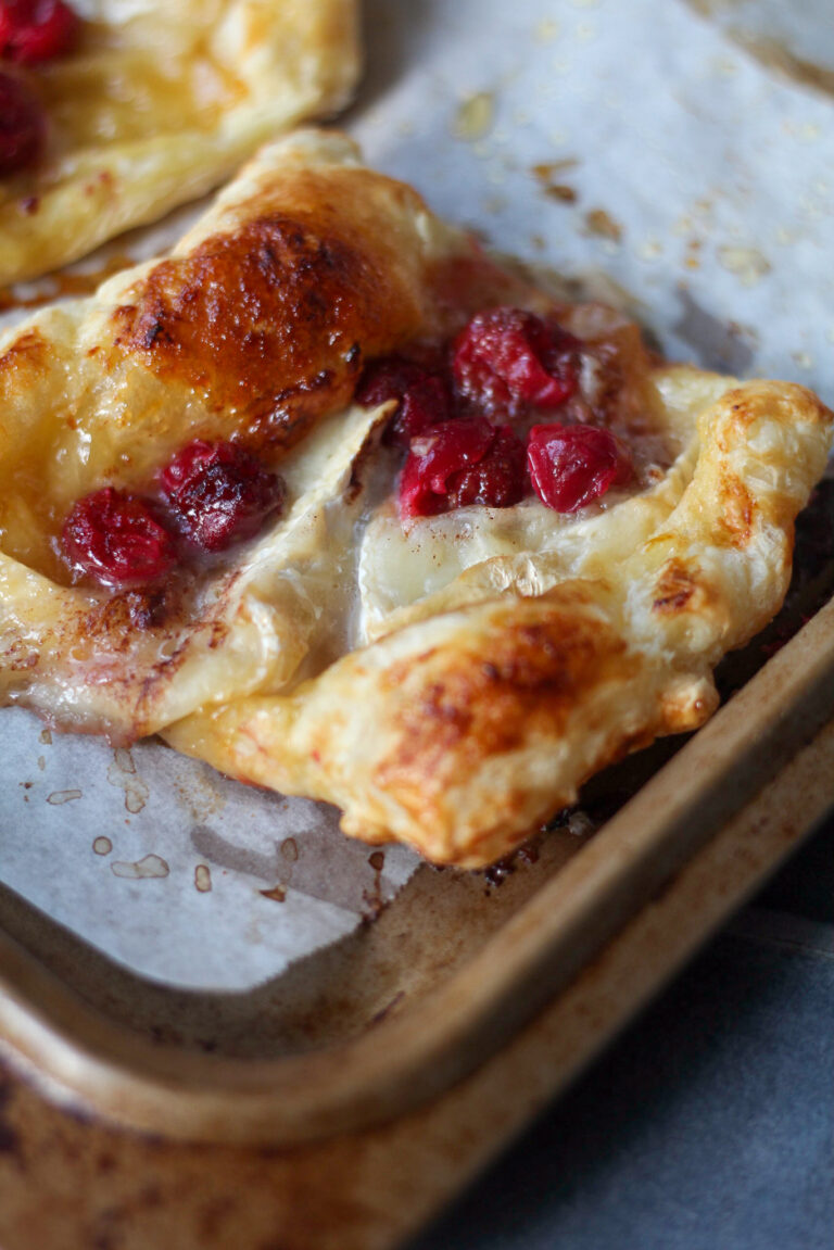 Brie and Cranberry Tarts