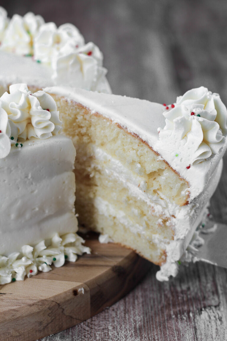 Christmas Eggnog Cake