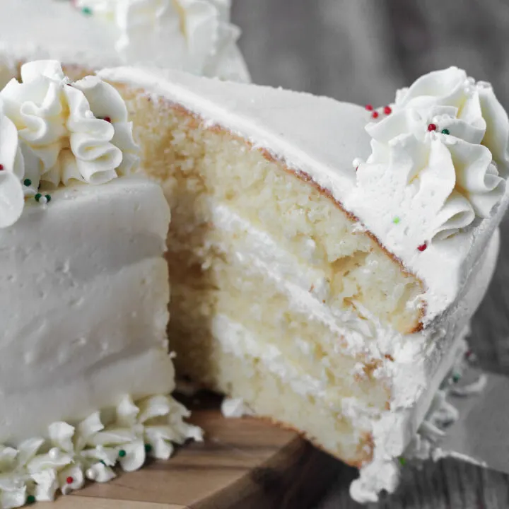 Christmas Eggnog Cake