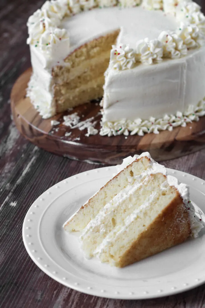 Christmas Eggnog Cake