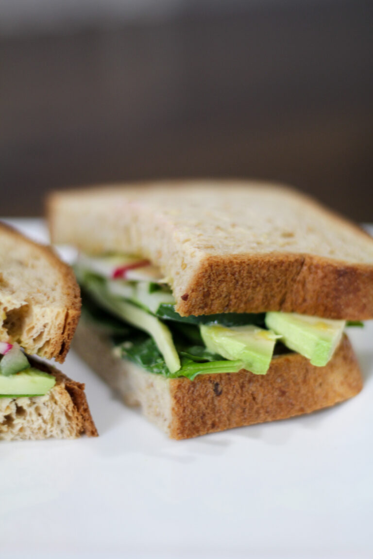 Low-Carb Veggie Sandwich (Easy, Fresh & Packed With Flavor)