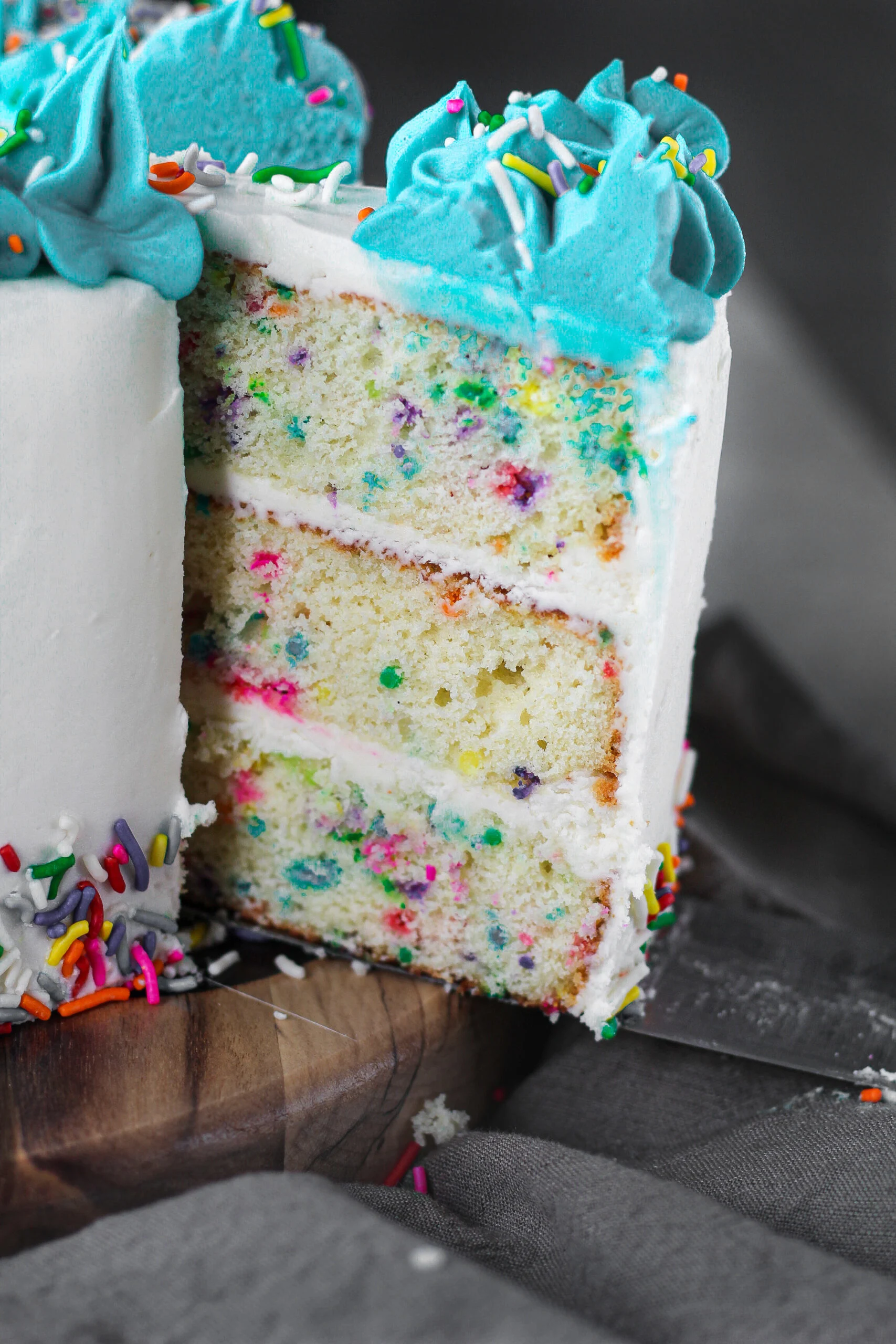 So…Let's Hang Out – Gluten-Free Funfetti Cake With Buttercream Frosting