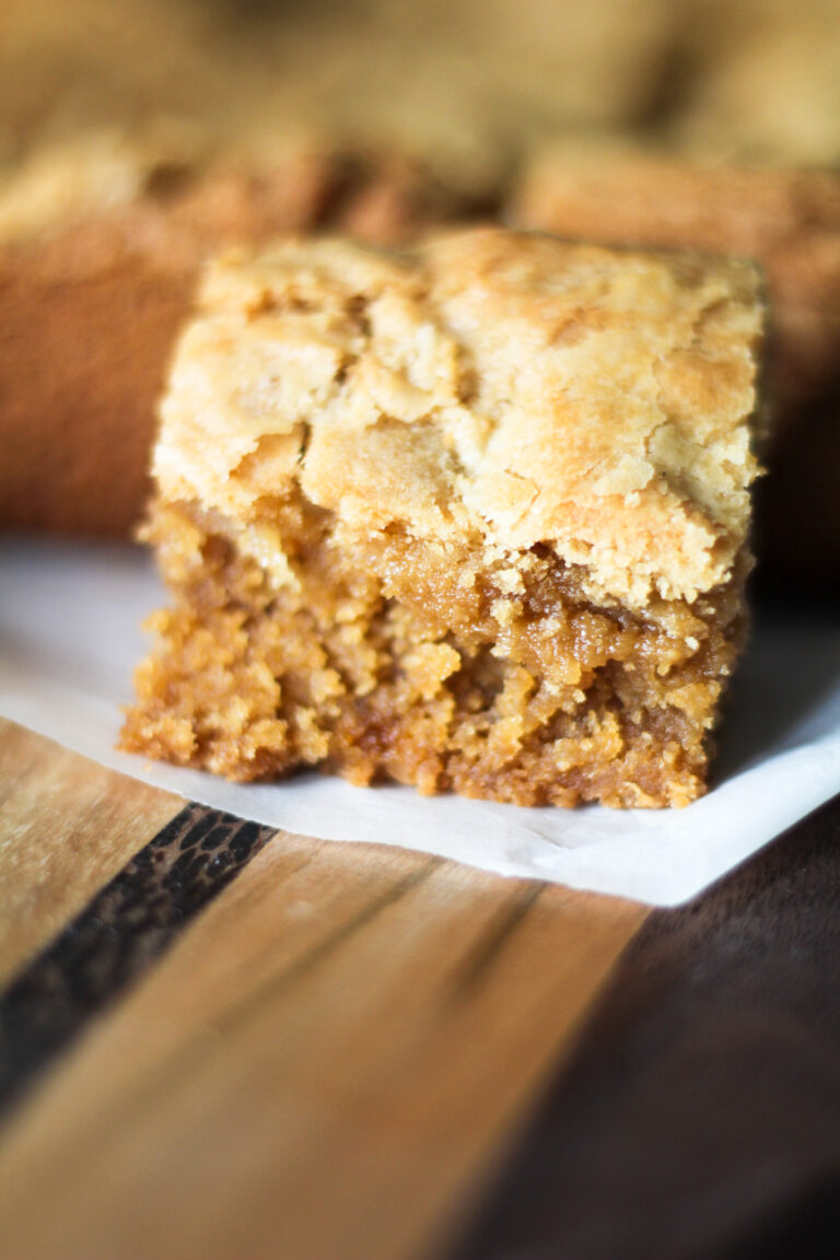 Biscoff Cookie Butter Blondies
