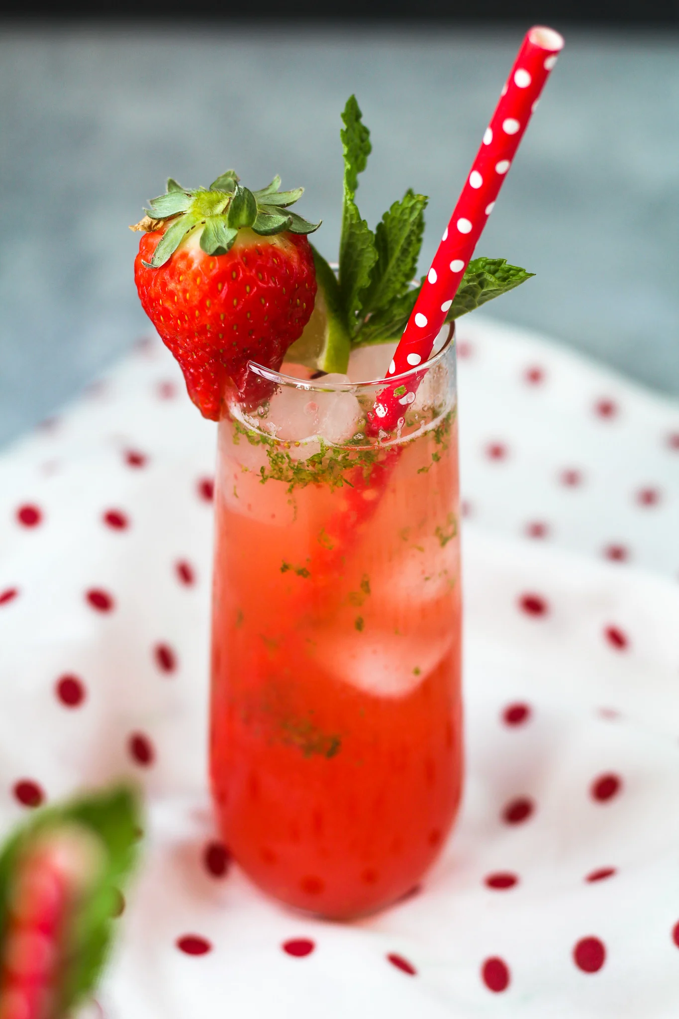 Strawberry Mojito Mocktail