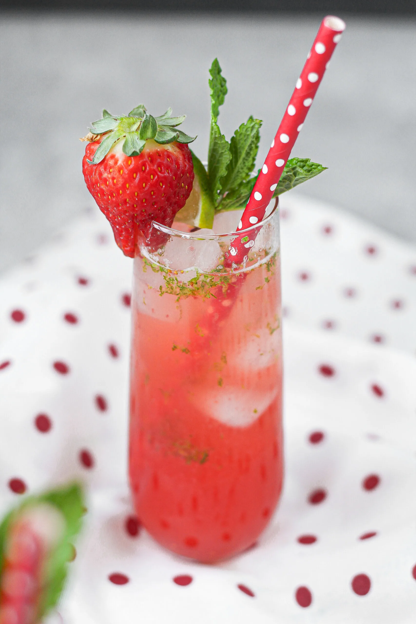 Strawberry Mojito Mocktail