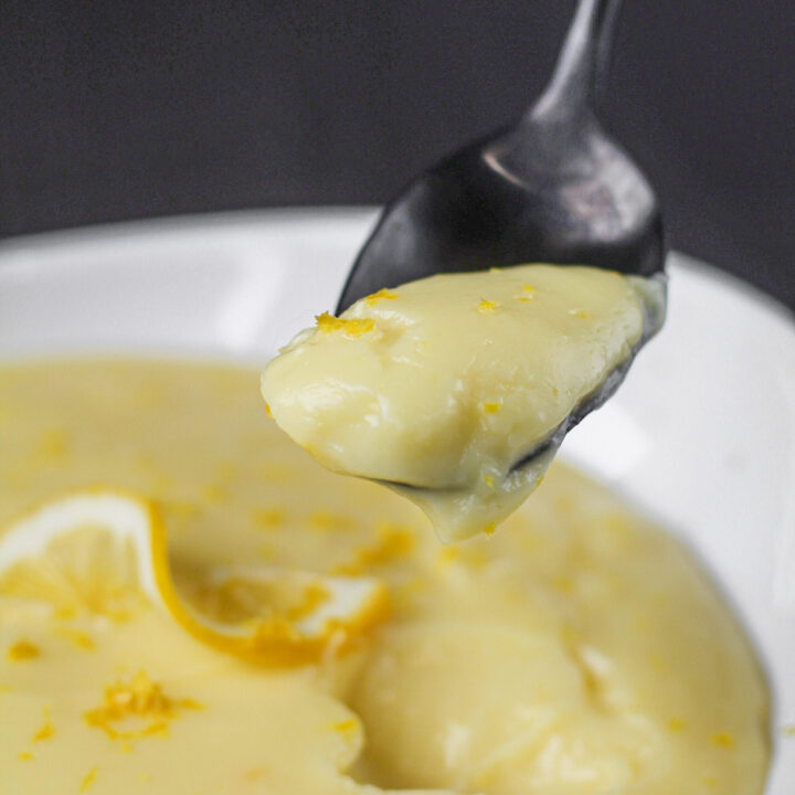 Meyer Lemon Pudding