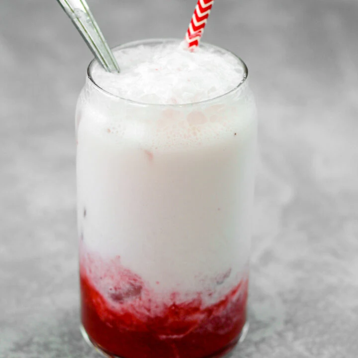 Strawberry Italian Cream Soda