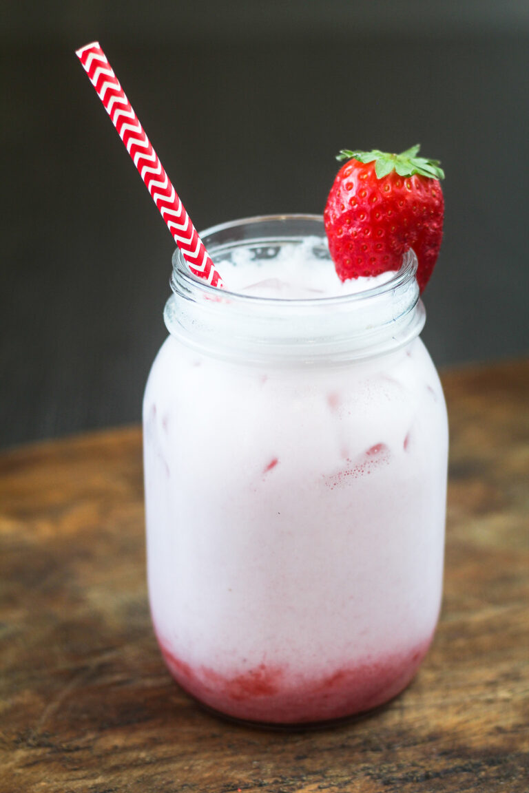 Strawberry Italian Cream Soda