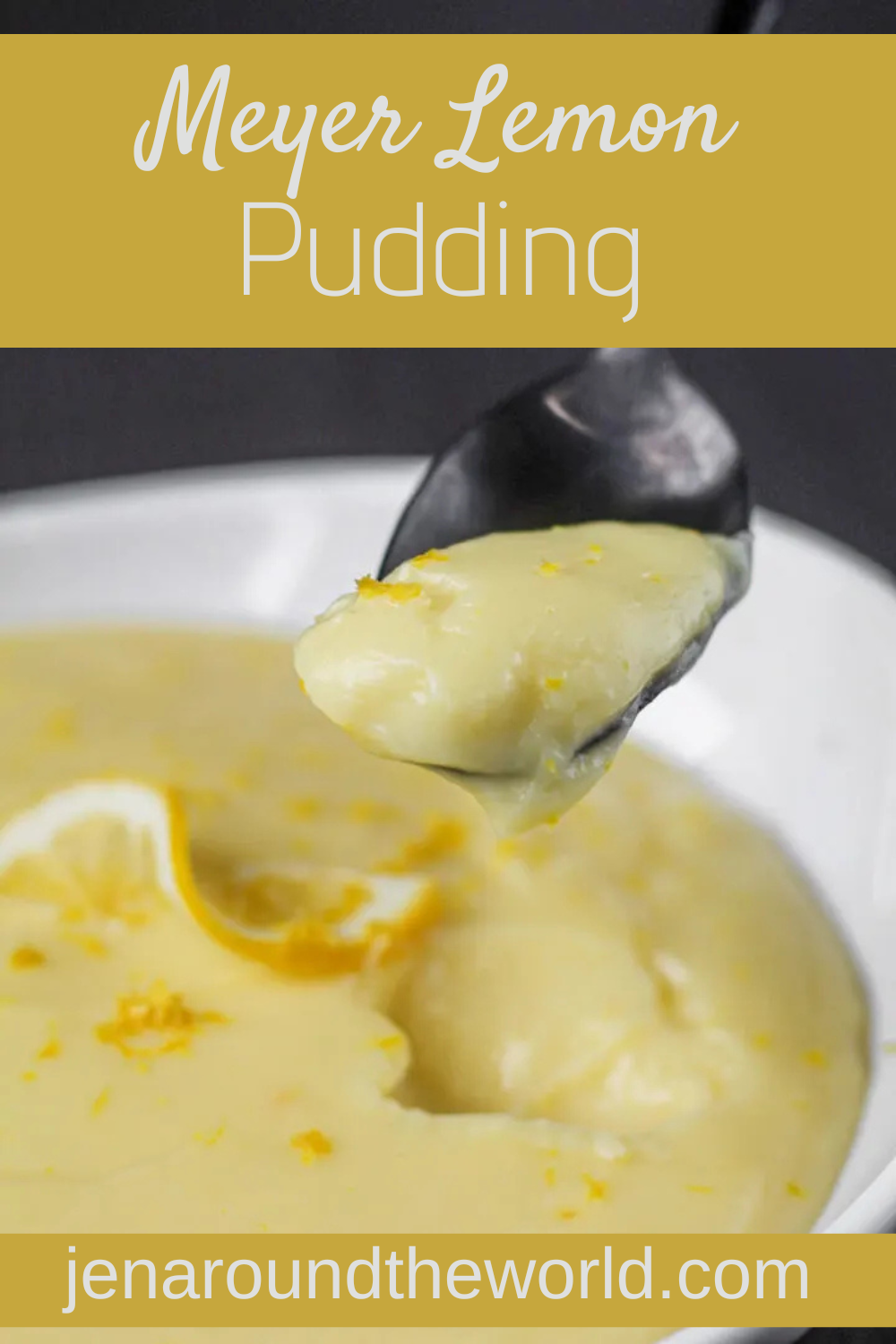 meyer lemon pudding