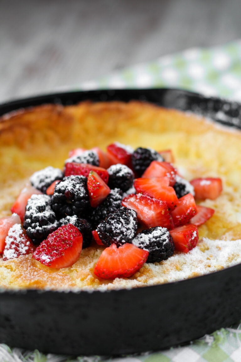 Dutch Baby Pancake for Mother's Day Brunch
