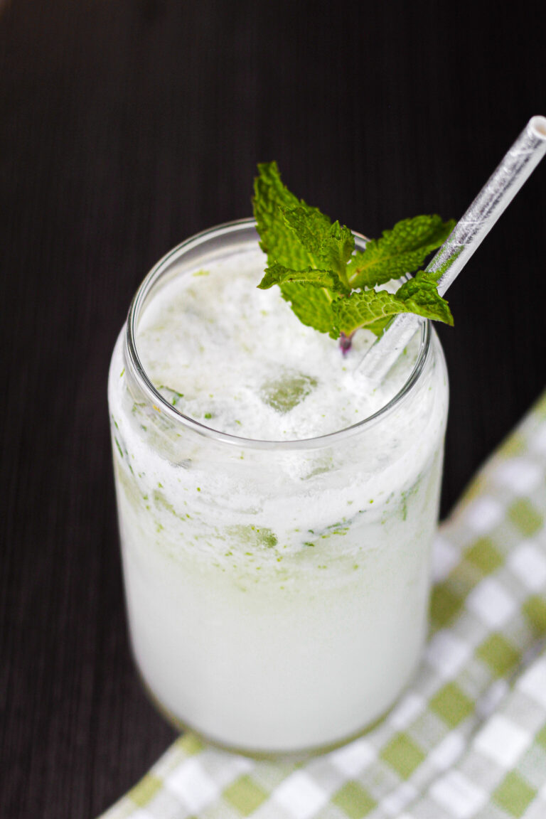Coconut Lime Mojito Mocktail