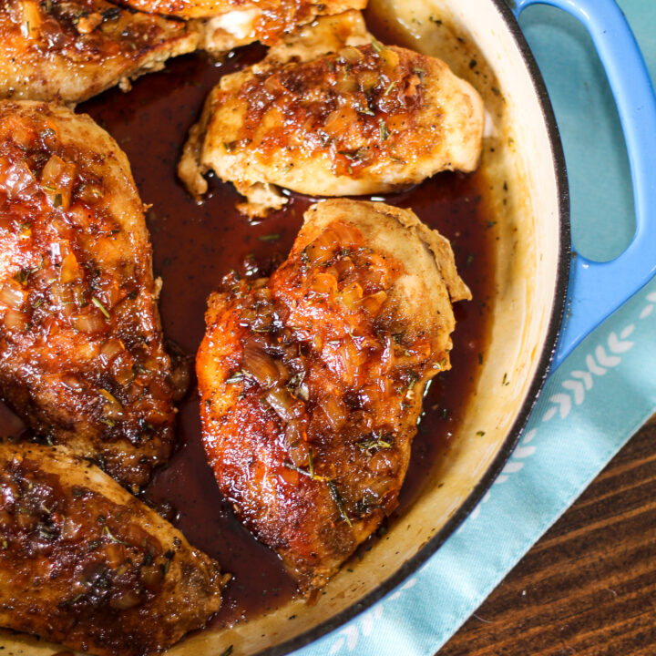 Orange Maple Garlic Chicken