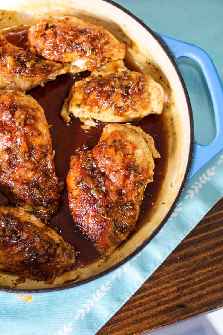 Orange Maple Garlic Chicken