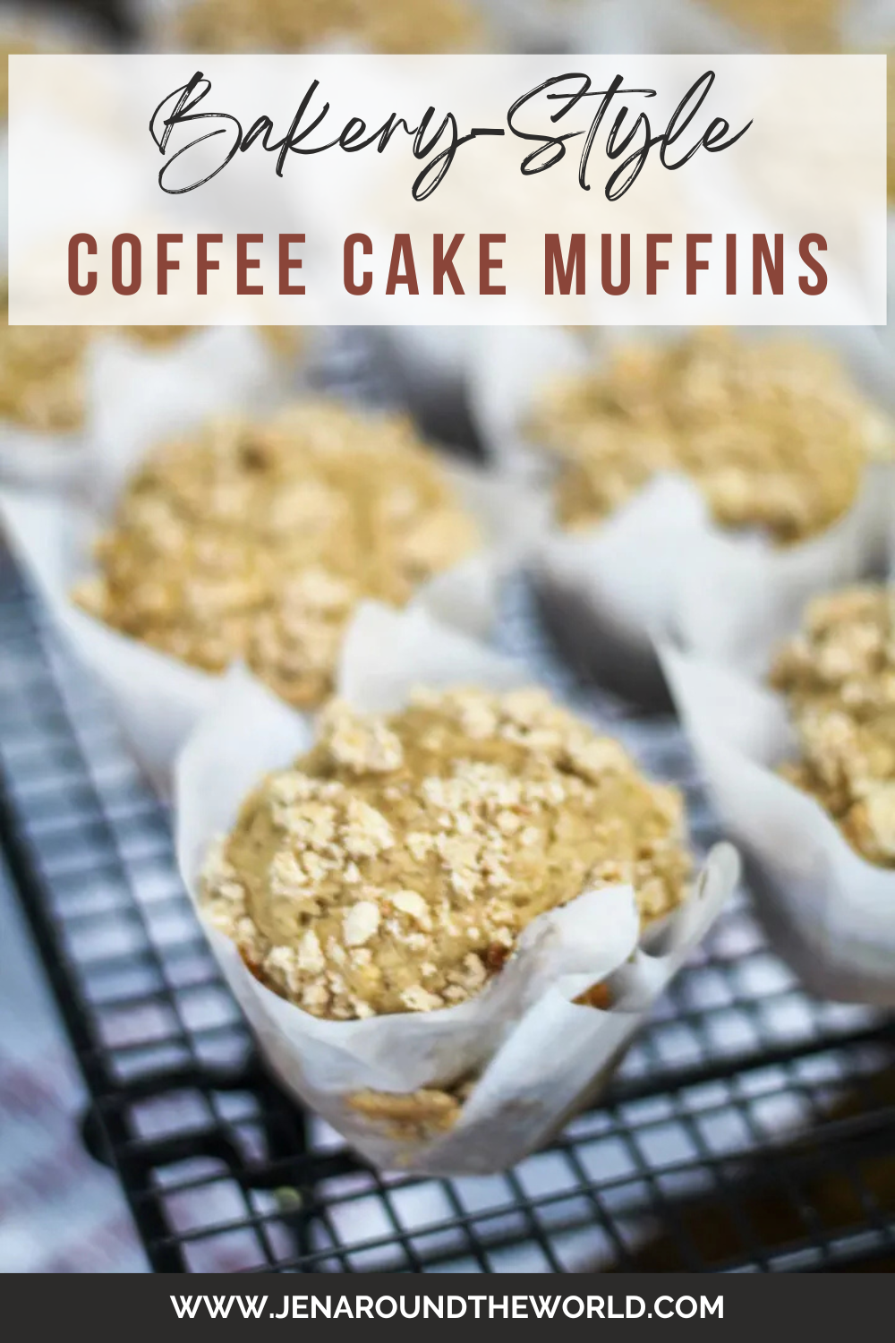 bakery style coffee cake muffins