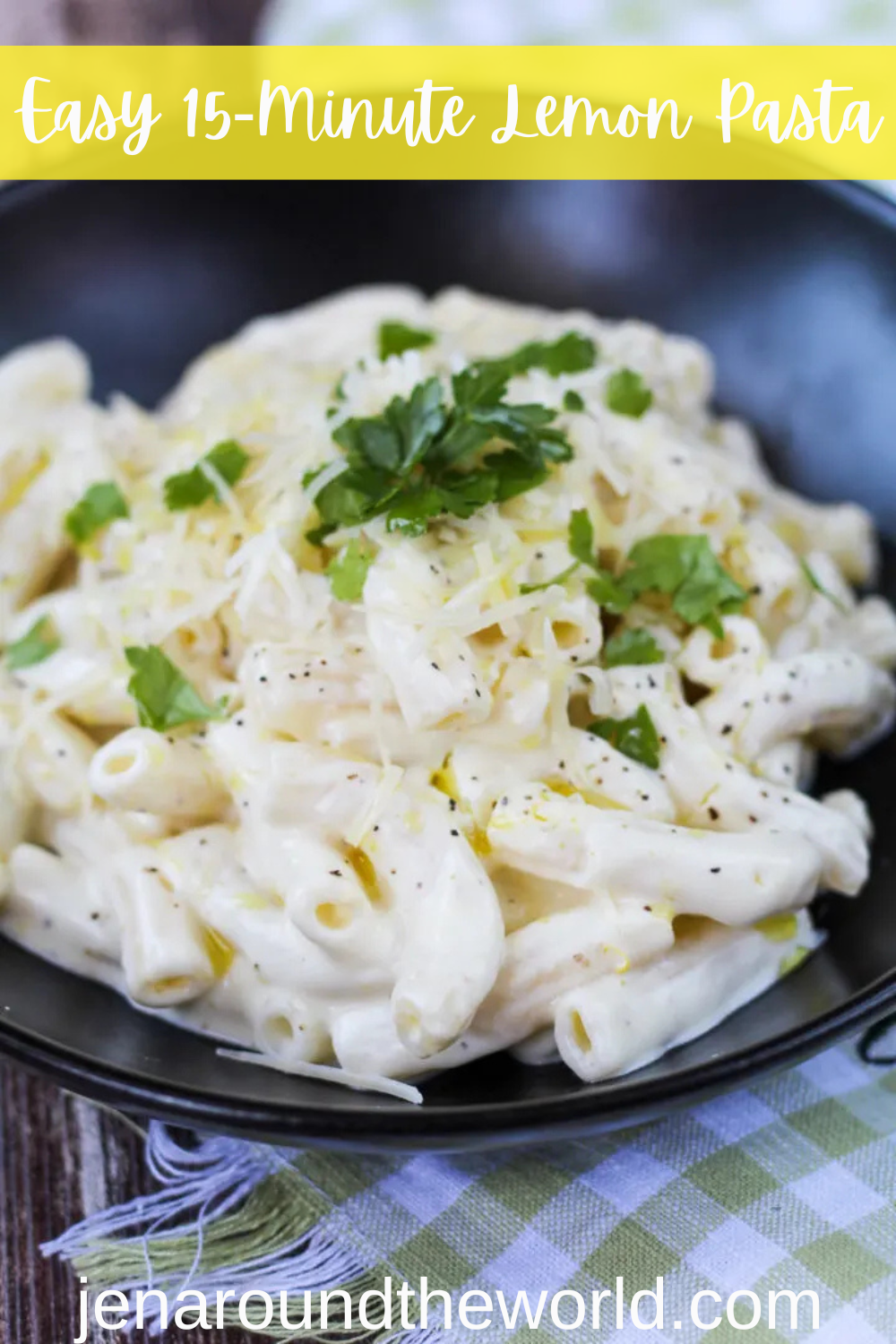 easy 15-minute lemon pasta