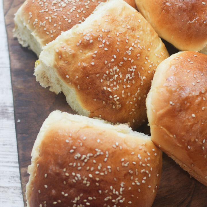 Homemade Hamburger Buns