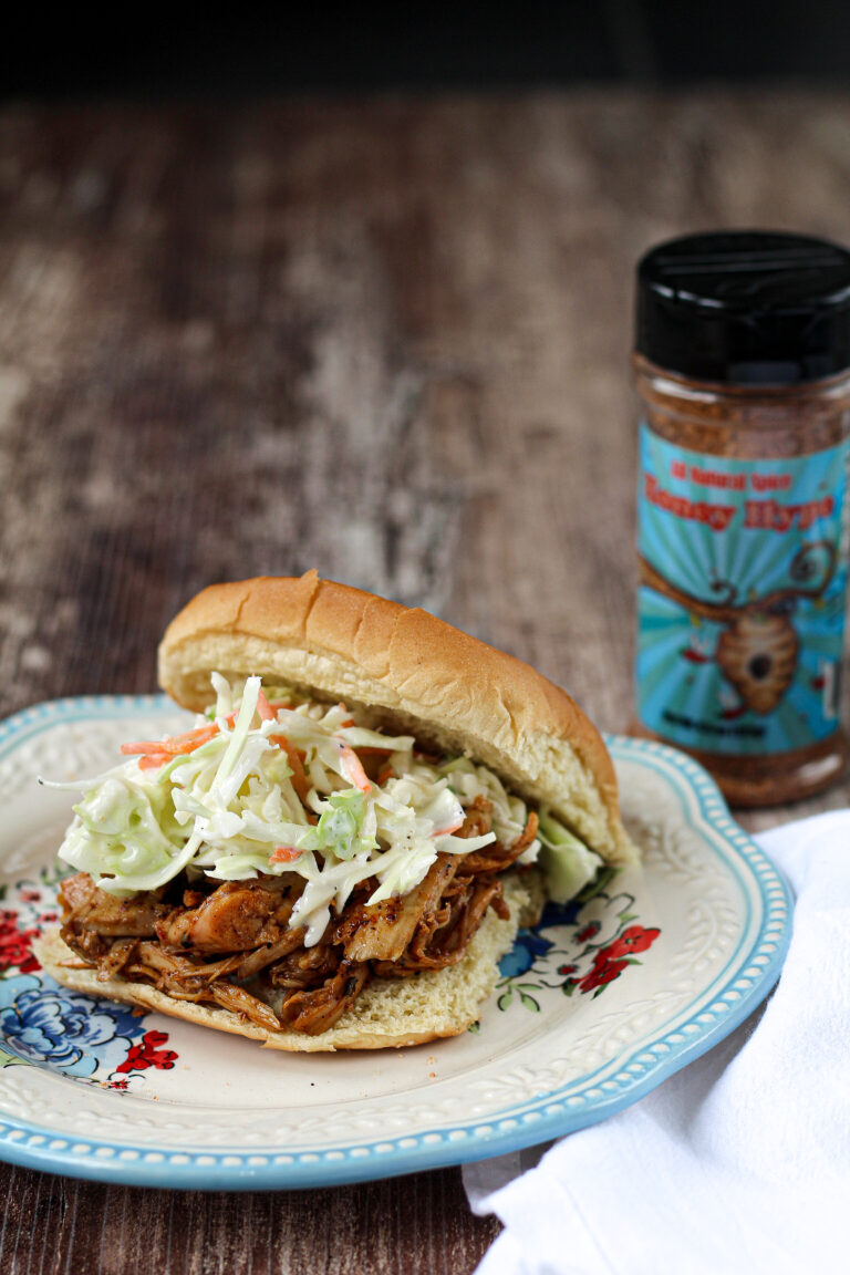 Pulled BBQ Chicken Sandwiches