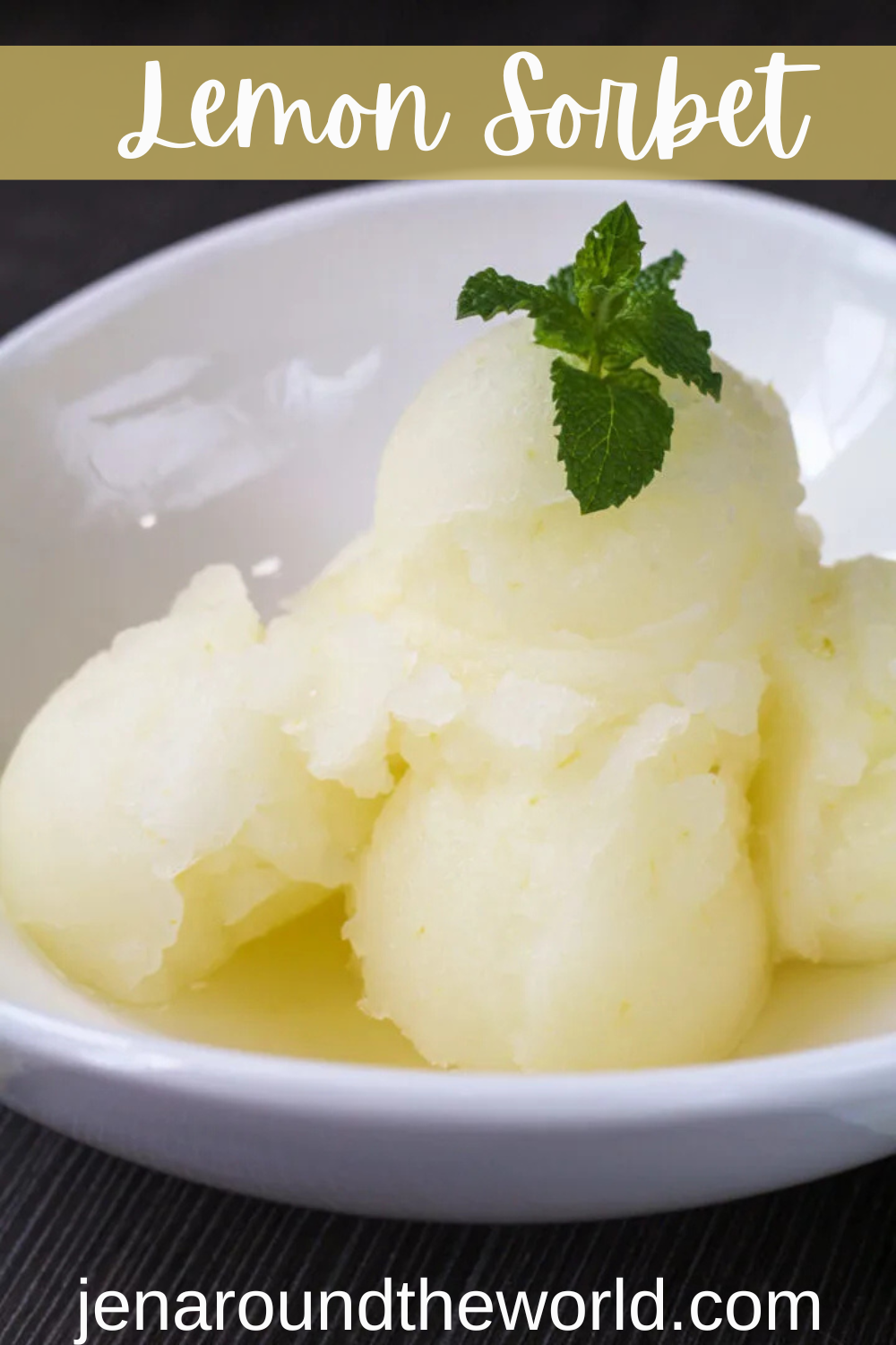 Lemon Sorbet