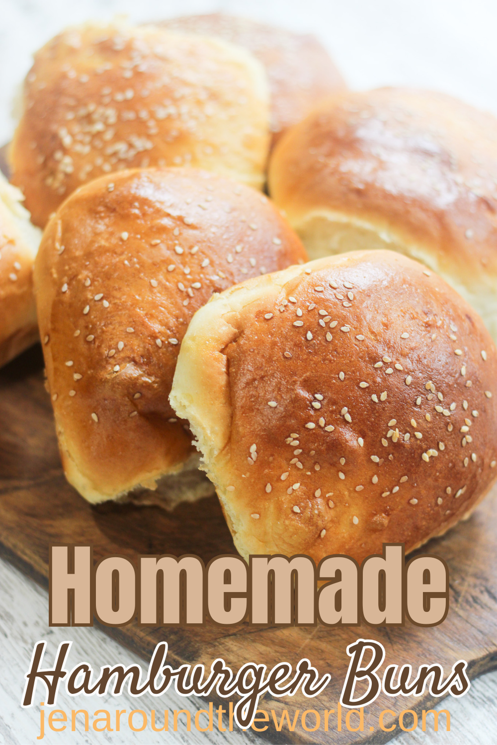 homemade hamburger buns